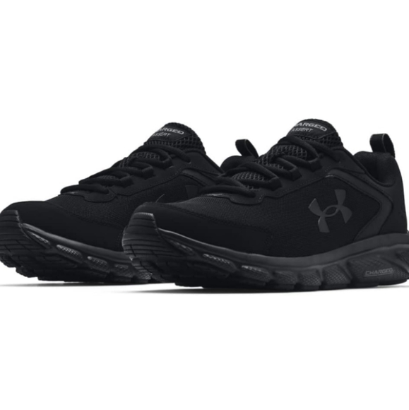 Under Armour Other - Under Armour Men's Charged Assert Black athletic shoes size 10 4E
